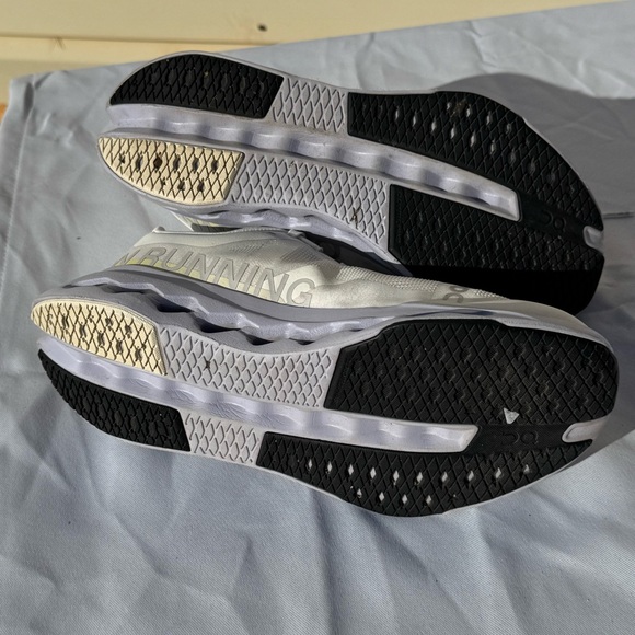 On Cloudsurfer Next running Women shoes Size 9.5 Ivory/Nimbus 3WE30052050 - Picture 8 of 9